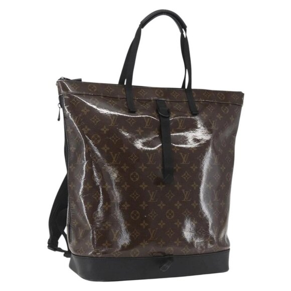 LOUIS VUITTON Monogram Eclipse Glaze Zipped Tote Backpack M43900 LV main image 11